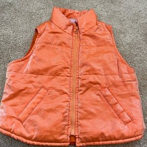 Sparkly orange vest size medium 5/6 by Timbuktu